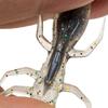 10 Pezzi Esche da Pesca Morbide Ragni Artificiali Esca da Pesca Swimbait Topwater Esca Galleggiante per Pesca all'Aperto
