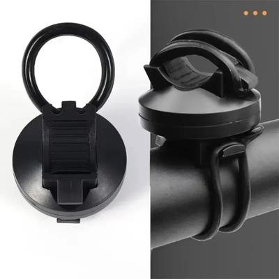 Support de Lampe de Poche Réglable à 360 Degrés Universel Support de Lampe de Poche pour Vélo Pince Support pour Vélo Noir Divertissement