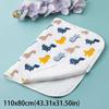 Cotton Material Portable Changing Pad Foldable Design Reusable Pad  Travel Use