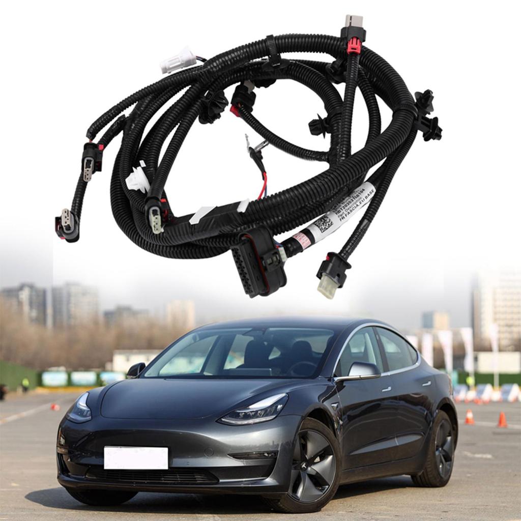 Compatible for 1067958-01-G 1067958-00-F 1067958-01-E Front Bumper Park Assist Sensor Wiring Harness Accessories