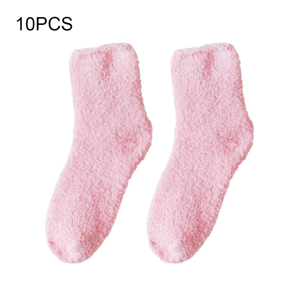 10pack/lot Stably Fixed And Elasticity Comfortable Extra Fur Socks For Long Service Life Exquisite Craft Wear-resistant