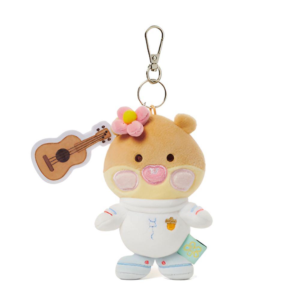 SpongeBob X Kakao Friends Little Apeach Baby Sandy Plush Keychain Doll Korean Cute Kawaii Soft Keyring