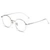 Pure Titanium Round Retro Glasses Frame Full Frame Myopia Glasses Men And Women Fashion Prescription Spectacles Frames 3216