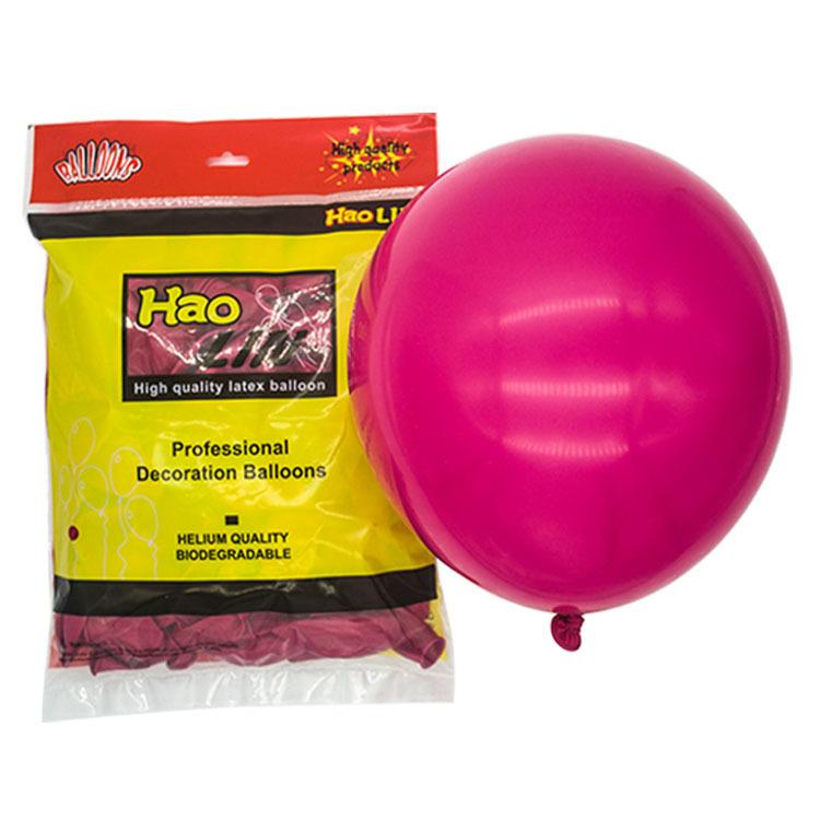 Haolin Yaguang 12-Inch 2.8-Gram Latex Balloon, Birthday Wedding Party Decoration Arrangement Cross-Supply Brand Balloon
