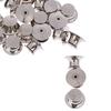 100Pcs/Set Low Profile Locking Pin Backs Keepers For All Pin Post Pins