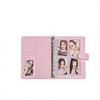 A5 Kpop Photocard Binder 240 Pockets Holder Album 30 Double-Sided Sleeves Pack 6 Ring PU Leather Folder Cover Cute