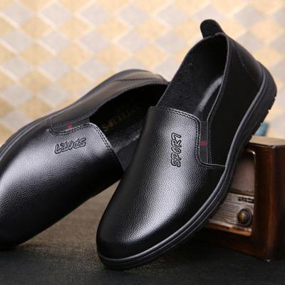 Sapatos de couro de chef sapatos masculinos antiderrapantes à prova d'água e à prova de óleo sapatos especiais para hotel sapatos de couro pretos masculinos