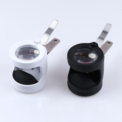 Cortauñas con Lupa 3.5X Lupa abatible Cortauñas Cortador Recortador Cortador de Uñas de Dedo Lupa con LED