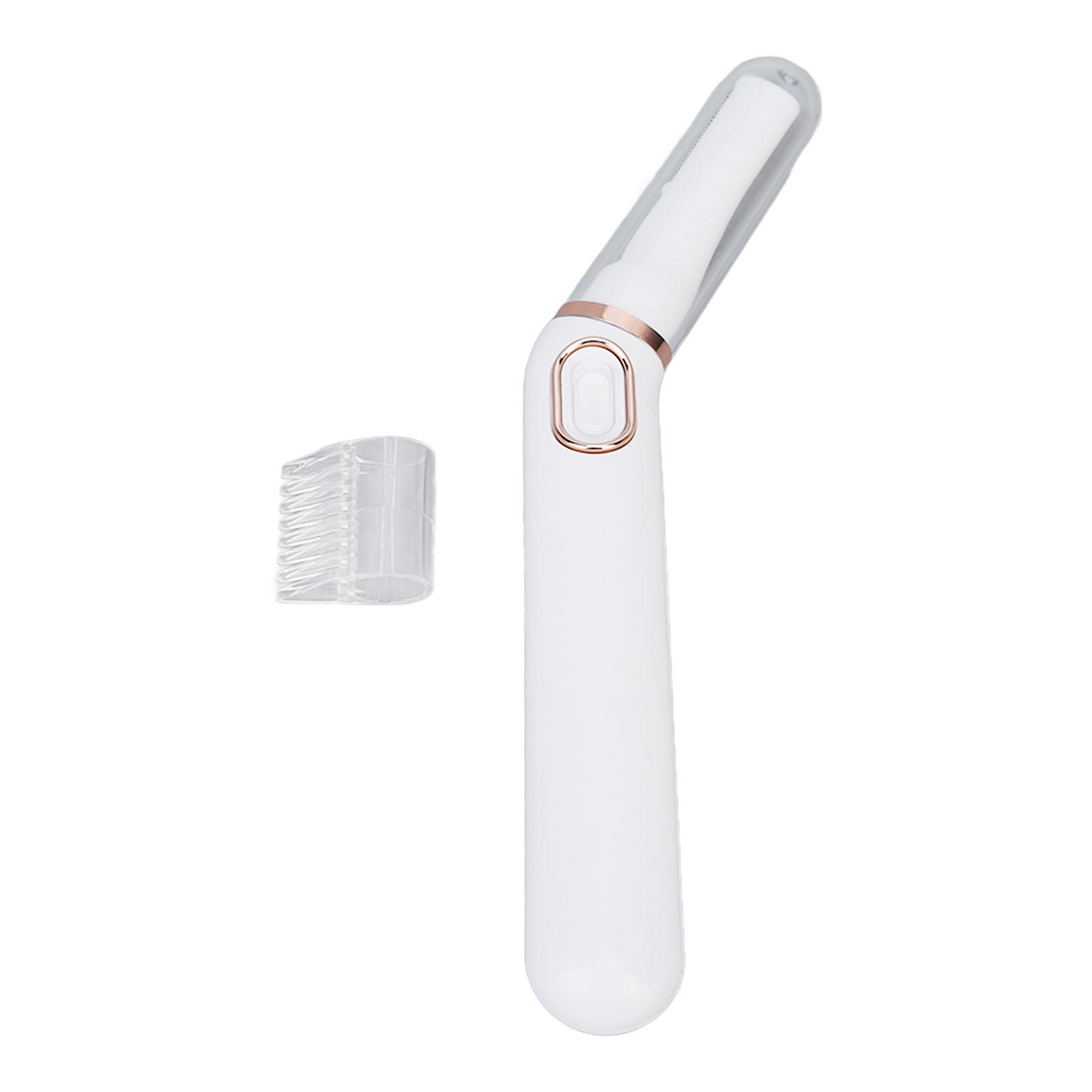 

Бритва для бикини, сухое использование, безопасная угловая посадка, портативный электрический триммер для бикини со светодиодной подсветкой для женщин