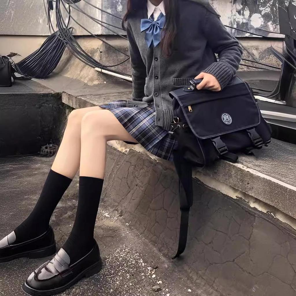 Japoński styl koledżowy jesienny luźny sweter rozpinany dla kobiet