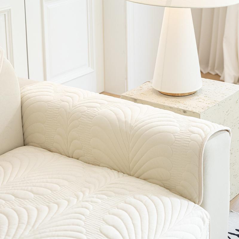Nordic Crystal Velvet Sofa Cushion Four Seasons Universal New Sofa Cushion Cream Feeling Non-Slip Sofa Cover Cover Towel