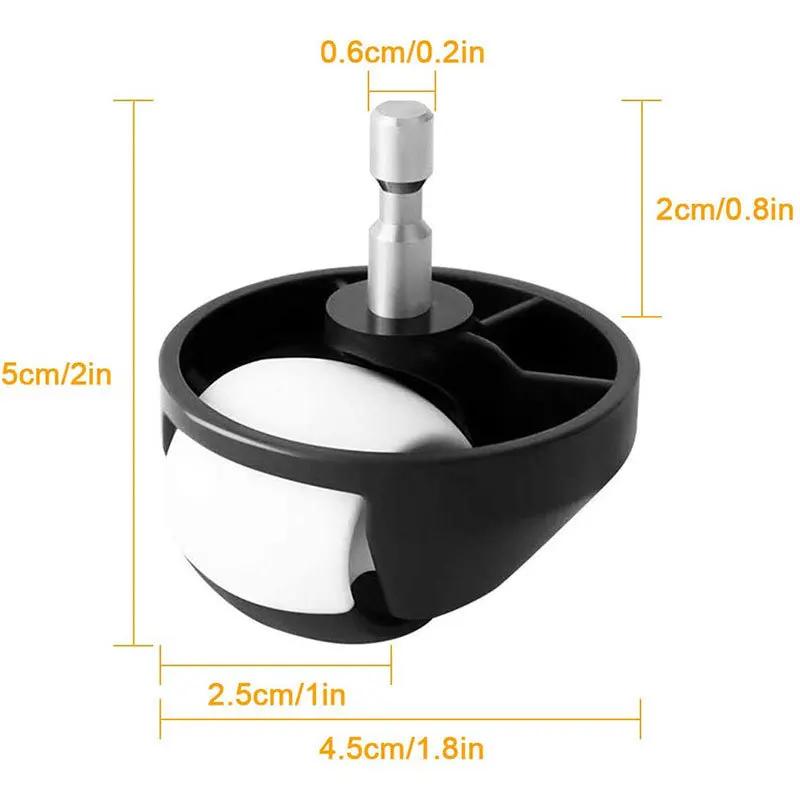 For IRobot Roomba I7 E5 E6 500 600 700 800 900 Series Anti-Slip iRobot Roomba Accessories Replacement Front Wheel and TiresSkin