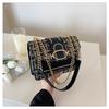 Vintage Pu Mini Box Bag With Top Flap Closure For Casual Outings