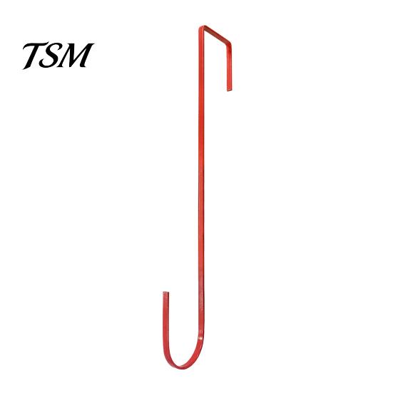 Long-lasting Wreath Holder Front Door Christmas Hook Hanger Strong Load-bearing Indoor Hanging Solution Rustproof Ultra-Thin Design Easy Installation