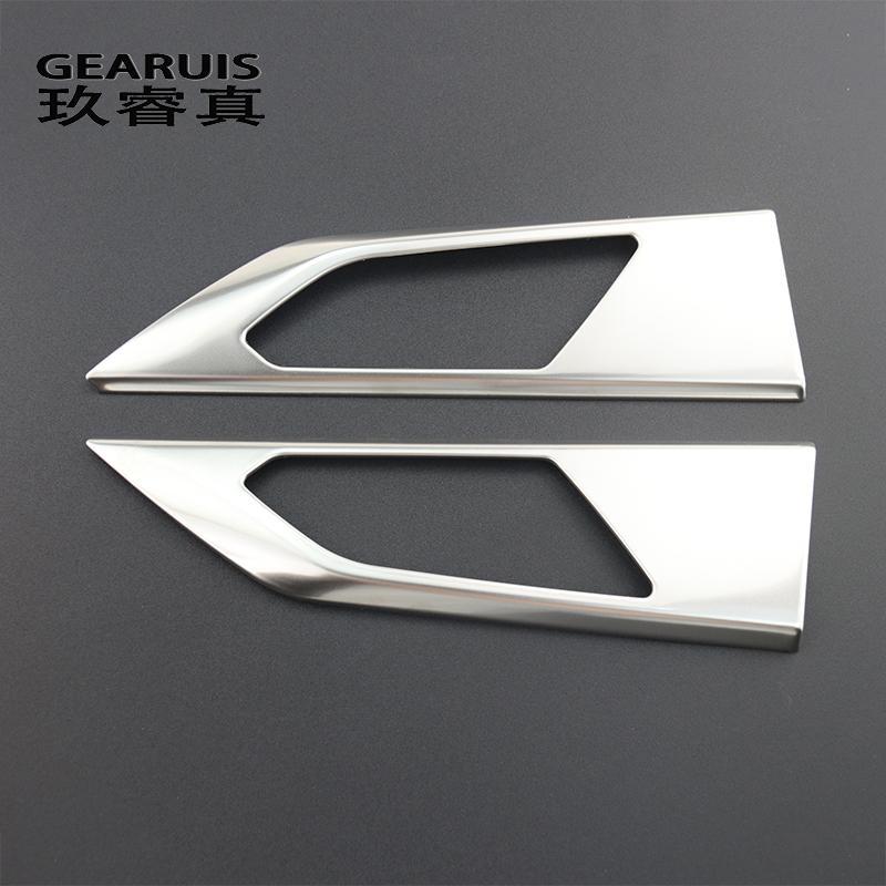 Car Styling Interior Door Handle Bowl Decoration Cover Sticker and Decals Trim For VW Volkswagen Polo   Auto