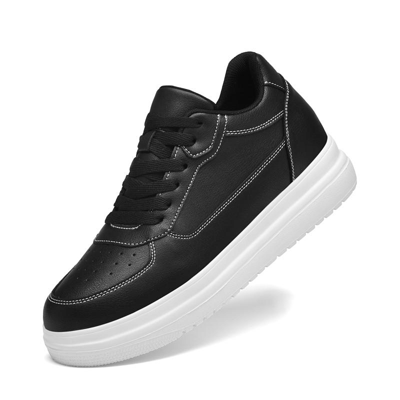 

Мужская обувь из натуральной кожи, новая модная обувь для треккинга, универсальная нескользящая спортивная обувь, универсальные нескользящие мужские кроссовки, кроссовки 46 чёрный