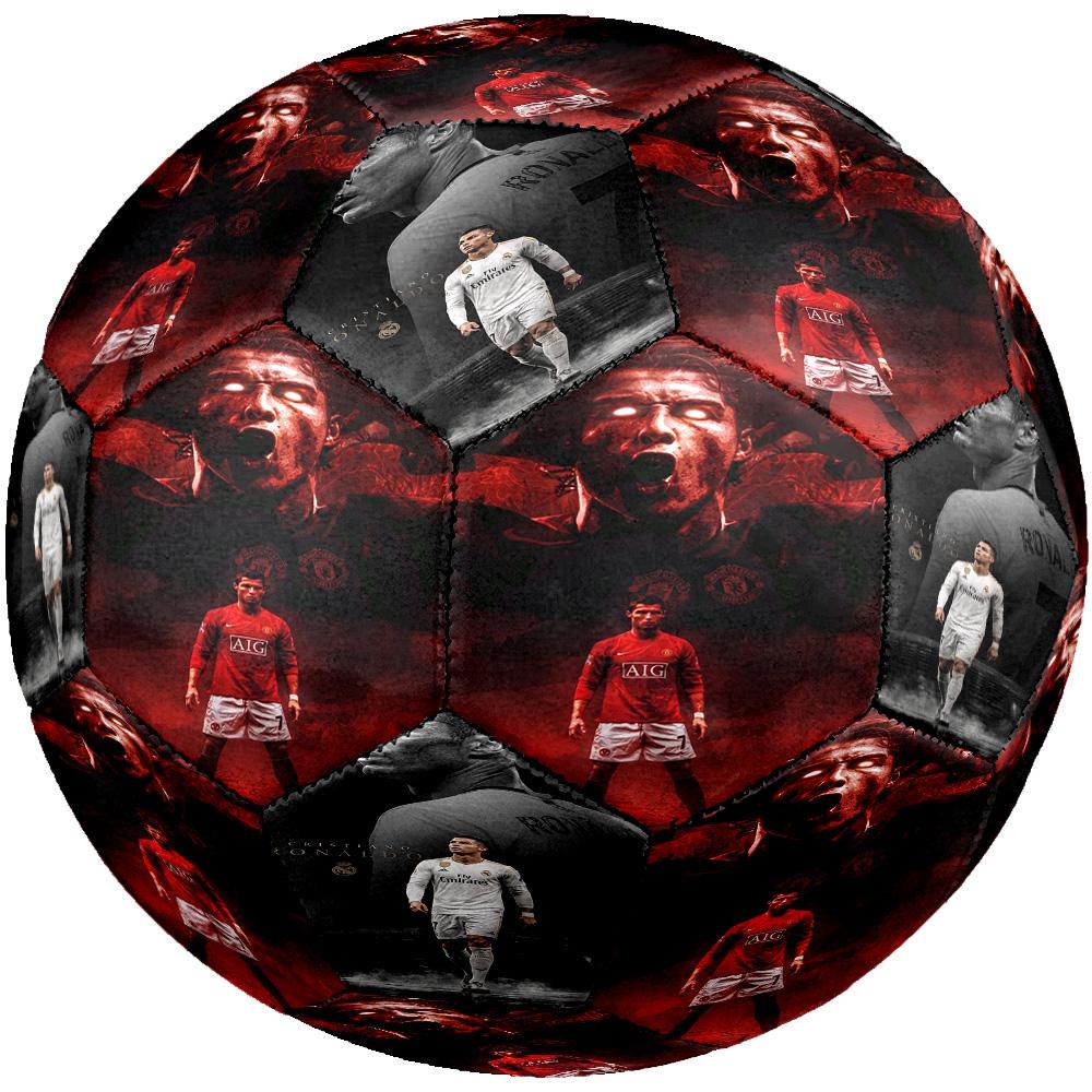 Ronaldo's Cr7 Skyward Kick Soccer Ball Size 5 Football Machine Sewn Indoor/Outdoor Training and Matches Sports Enthusiast Gifts