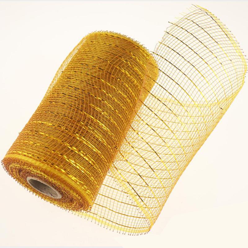 10 Yard Glitter Sequin Tulle Roll Gold Laser Organza Silver Sparkly Glitter Tulle Mesh Xmas Wedding Party Decoration