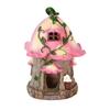 Waterproof Solar Fairy Tale Garden Night Light - Creative Resin Ornament