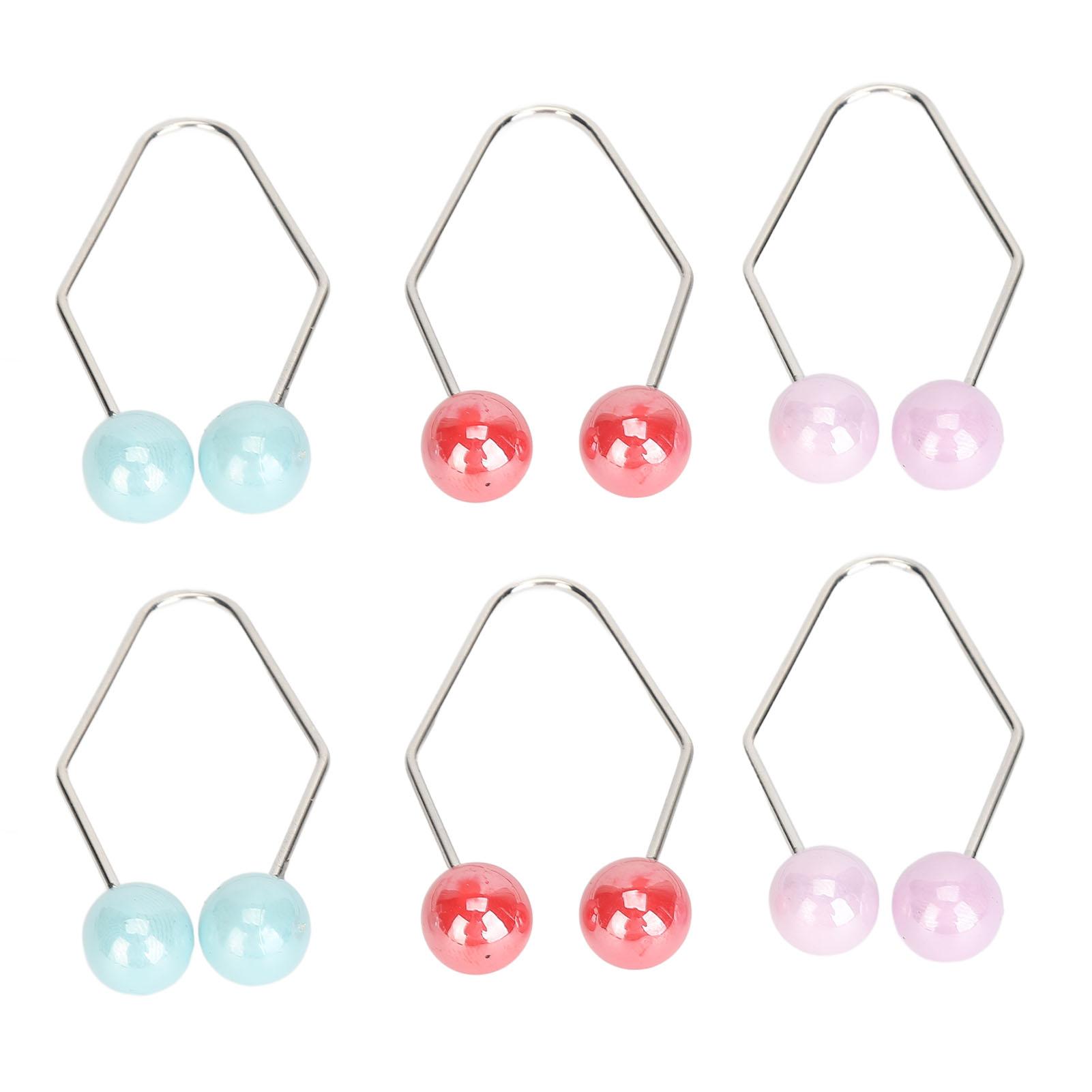 

3 пары приспособлений для создания ямочек на щеках, для тренировки мышц лица, без пирсинга, безболезненные, из сплава