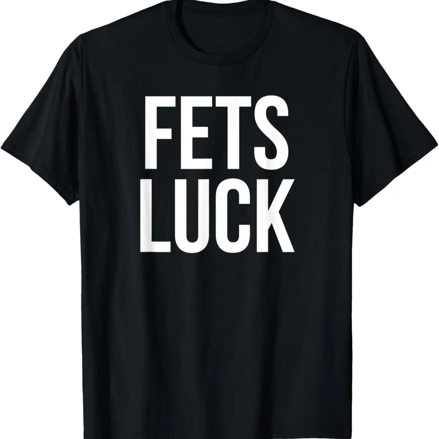 

Fet s Luck Funny T-Shirt XXXXXL чёрный