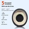 1 Pair Replacement Earpads Soft Sponge Ear Pad Comfortable Earmuffs for 45H Evolve2 65 40 UC Repair Accessory