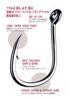 Shout Kudako Hook, Silver, #80, 04-KH Fishing Hook
