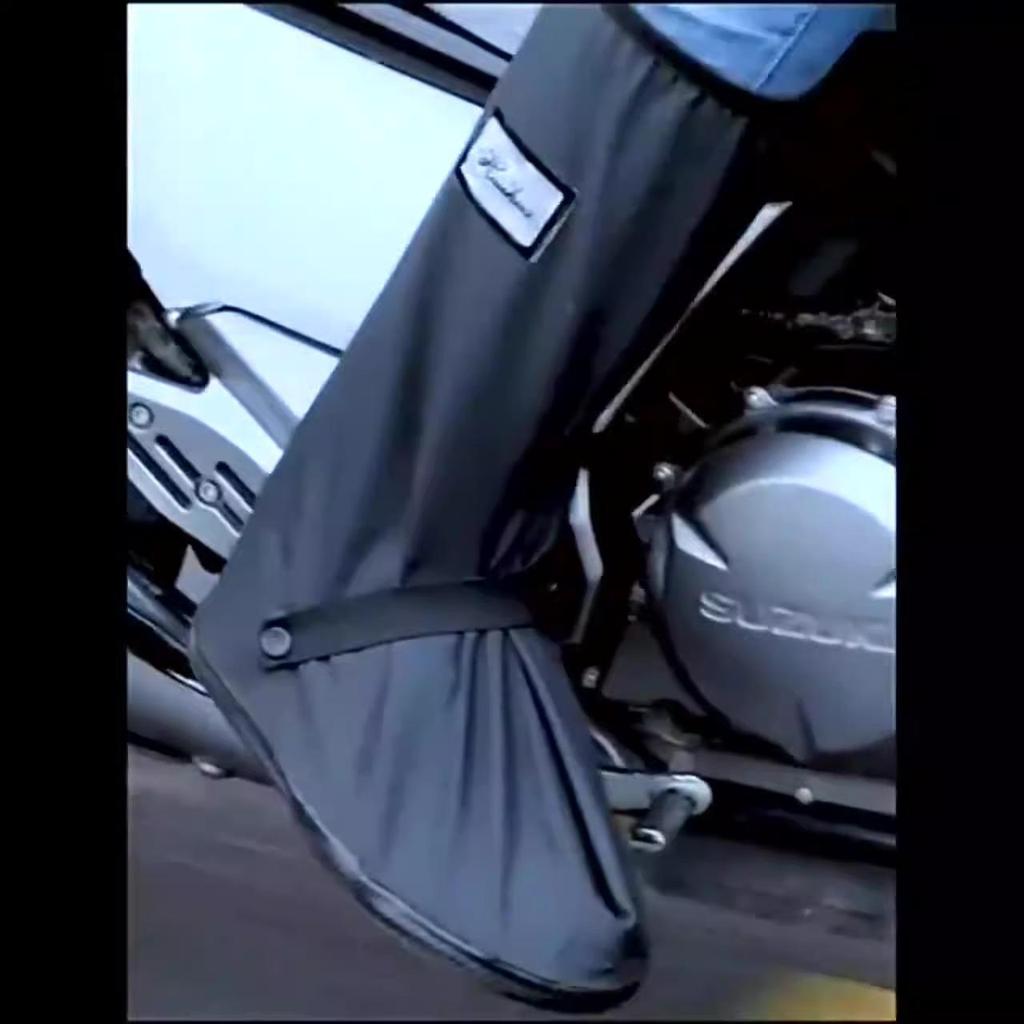 Unisex Waterproof Anti-Slip Motorcycle Rain Boot Covers for Outdoor Use