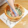 Multifunctional toe gap soft glue cleaner foot washing soft brush dead skin exfoliation brush foot rubbing board bathing gadget