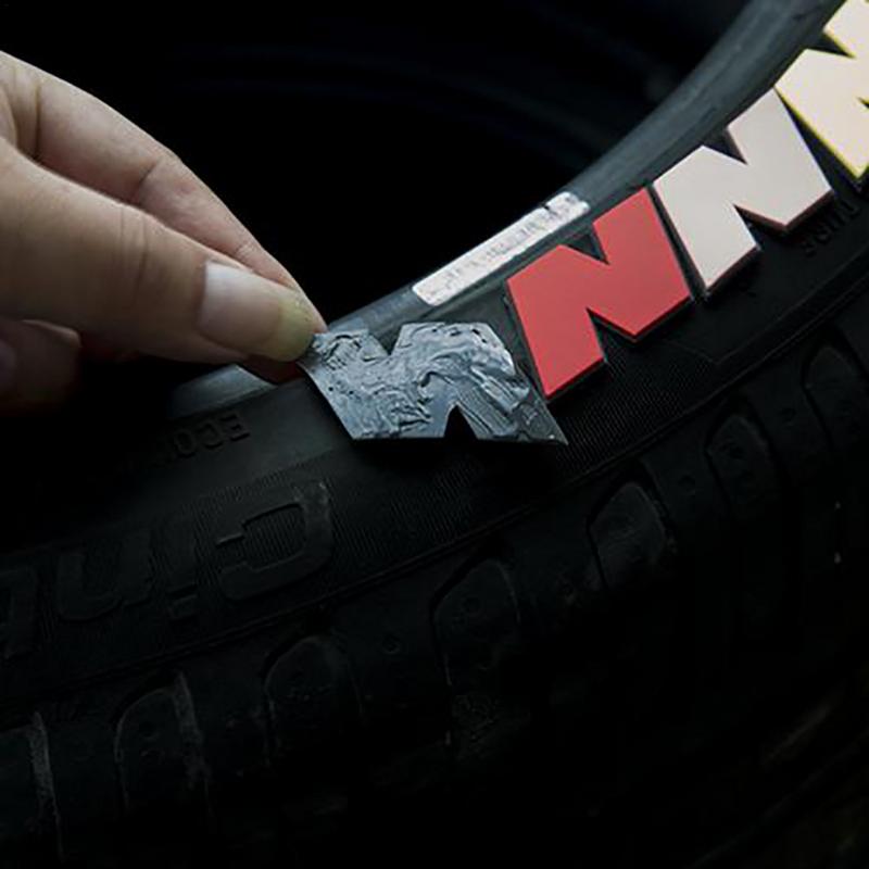 Tire 3D Letter Stickers Special Glue Sticky 40ml Waterproof And Dustproof Tire Sticker Glue Auto tool accessories  tools