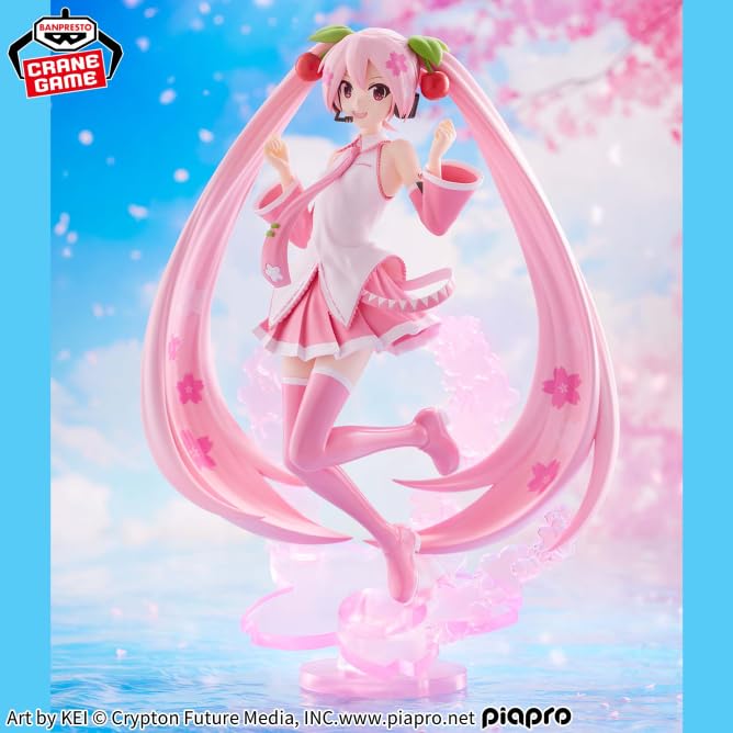 Sakura Miku BANPRESTO EVOLVE Sakura Miku Figure
