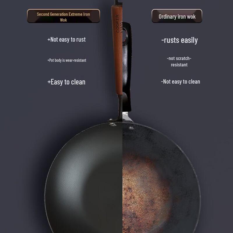 Chui Da Huang Wrought Iron Wok