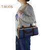 Portable Bartender Bag Travel Canvas Bar Kit Bag Large Capacity Multiple Compartments Bar Tools Carrying Bag