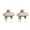 2 Pezzi 8U0857562 Clip Parasole per Auto Per , Grigio