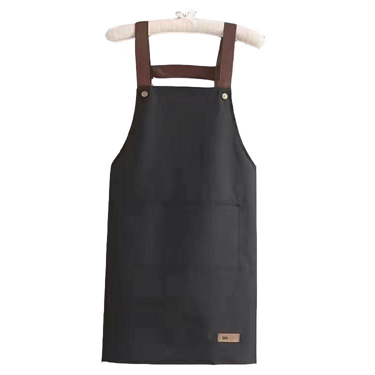 Custom Waterproof, Oil-Proof H-Type PVC Apron with Thick Straps and Logo Printing, Ideal for Kitchen Use and Gifts