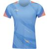 Li Ning Badminton Series Gradient Breathable Casual Versatile Short Sleeve T-Shirt Women Tops AAYV162-5