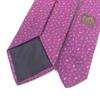 Pristine HERMES Tie H Logo Whole Pattern Purple Silk Mens 659194T Used