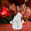 Christmas Snowman Silicone Mould for Epoxy Resin, Gypsum Ornament, Chocolate Fondant Silicone Mould Kitchen Baking Molds