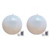 1-5PCS 60/90CM Floating Pool Lights with 16 Colors Waterproof Outdoor Swimming Underwater Pool Lights Ball for Swimming Pool