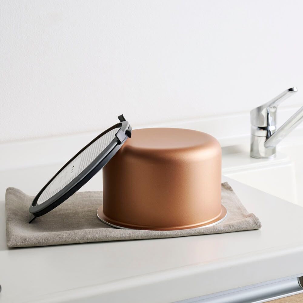 Iris Ohyama Jar Rice Cooker, 5.5 Cups, SHK-NR110-HA, Ash