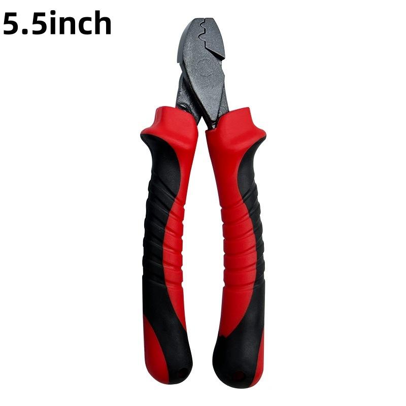Fishing Crimping Pliers Tools Fishing Crimp Pliers For Single Barrel Socket Tools Portable Lightweight Non-slip Handle