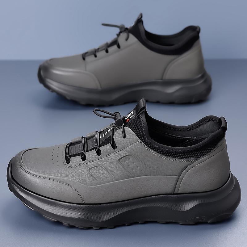 Fashion Fashion Mens Outdoor Sneakers 2025 New Leather Men Casual Shoes High Quality Male Walking Footwear All-match New Skate Shoes Men