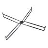 New Camping Foldable Metal Stand Folding Cooler Box Stand Ice Box Stand Iron Storage Box Bracket Outdoor Storage Boxes Shelves