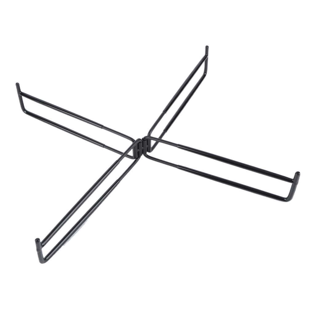 New Camping Foldable Metal Stand Folding Cooler Box Stand Ice Box Stand Iron Storage Box Bracket Outdoor Storage Boxes Shelves