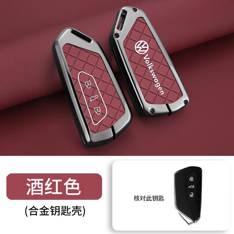 

VW GTI GOLF 2026 Hot For VW VOLKSWAGEN New Car Remote Smart Key Case Cover Protector Holder Shell for VW Volkseagen Golf 8 MK4 M