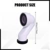 Toilet Drain Extension Flange Adapter Plumbing System Part Household Connector Replaces for