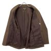 MR.OLIVE M-19313 RETORO POLYESTER TWILL 2B DOUBLE BREASTED JACKET Jacket M BrownUsed