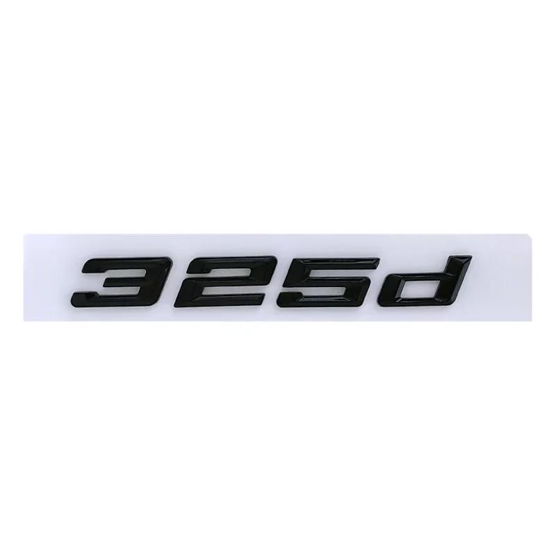 

ABS Car Body Side Sticker Trunk Badge Decal for BMW 316d 318d 320d 323d 325d Emblem Modified Decorative