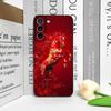 Moderne rote Pferde-Print-Handyhülle im chinesischen Stil für Samsung Galaxy A56 A42 A14 A55 A16 A54 A36 A53 A52 A51 A50 A15 Weiche Hüllen