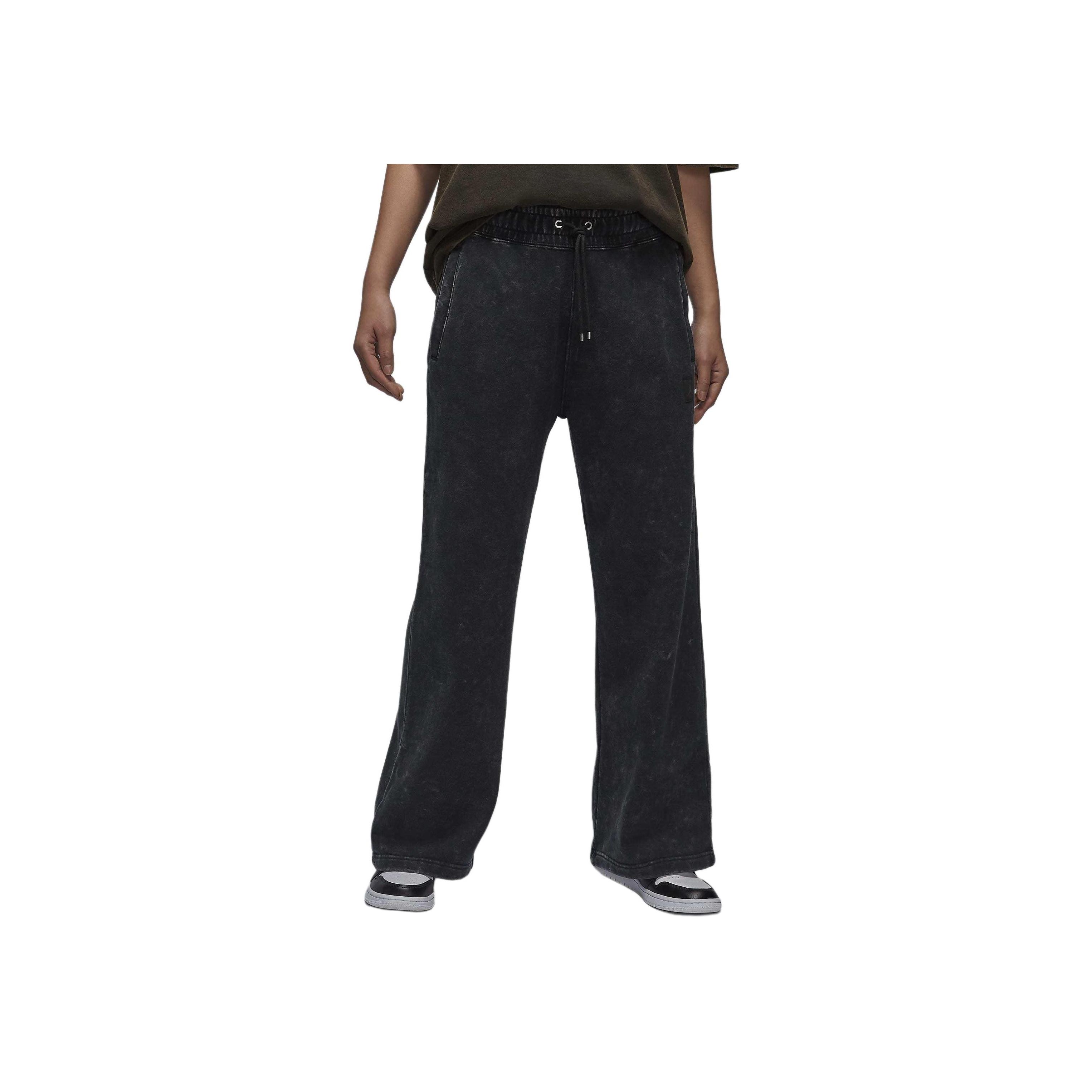 

Jordan Спортивные повседневные брюки Flight Fleece с высокой талией, женские, черные, FZ6795-010 L